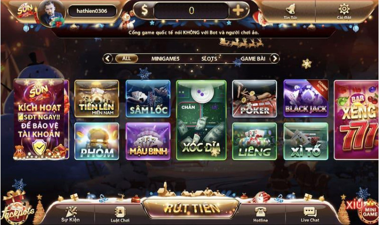 Tổng hợp các tựa game đẳng cấp tại Sunwin