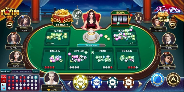 Giới thiệu trò chơi xóc đĩa tại Iwin68